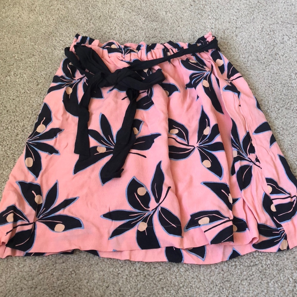 Floral Print Skirt